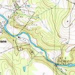 United States Geological Survey Orleans, VT (1986, 24000-Scale) digital map