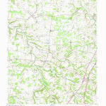 United States Geological Survey Orlinda, TN (1953, 24000-Scale) digital map