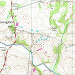United States Geological Survey Orlinda, TN (1953, 24000-Scale) digital map