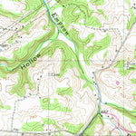 United States Geological Survey Orlinda, TN (1953, 24000-Scale) digital map