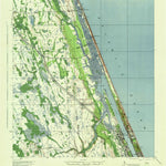 United States Geological Survey Ormond, FL (1944, 62500-Scale) digital map