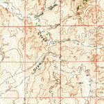 United States Geological Survey Ormsby Draw, WY (1959, 62500-Scale) digital map