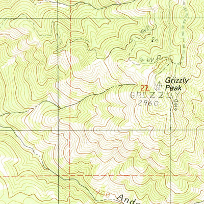 United States Geological Survey Ornbaun Valley, CA (1991, 24000-Scale) digital map