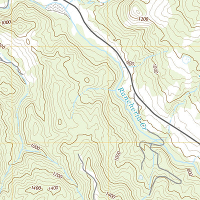 United States Geological Survey Ornbaun Valley, CA (2021, 24000-Scale) digital map