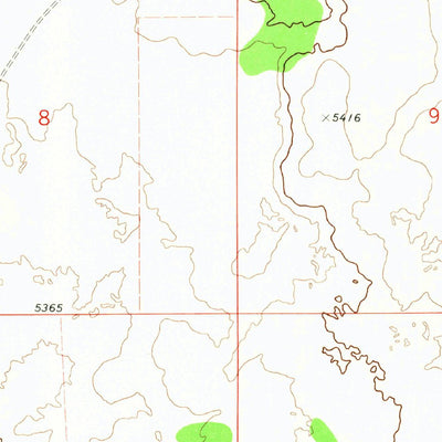 United States Geological Survey Orndorff Ranch, NM (1972, 24000-Scale) digital map