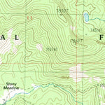 United States Geological Survey Oro Mountain, ID (1988, 24000-Scale) digital map