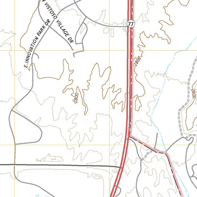 United States Geological Survey Oro Valley, AZ (2021, 24000-Scale) digital map