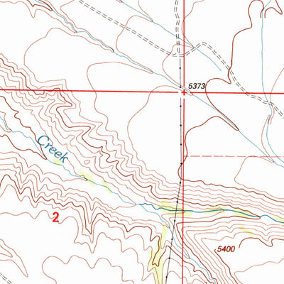 United States Geological Survey Orofino Creek, MT (1996, 24000-Scale) digital map