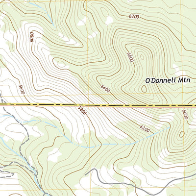 United States Geological Survey Orofino Creek, MT (2020, 24000-Scale) digital map