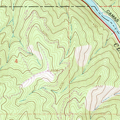 United States Geological Survey Orofino East, ID (1967, 24000-Scale) digital map