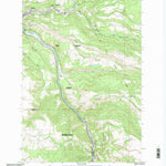 United States Geological Survey Orofino East, ID (1994, 24000-Scale) digital map