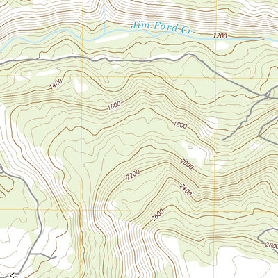 United States Geological Survey Orofino East, ID (2020, 24000-Scale) digital map