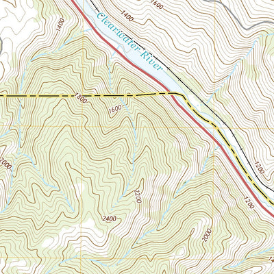 United States Geological Survey Orofino East, ID (2020, 24000-Scale) digital map