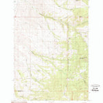 United States Geological Survey Orofino Mountain, MT (1989, 24000-Scale) digital map