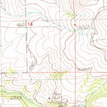 United States Geological Survey Orofino Mountain, MT (1989, 24000-Scale) digital map