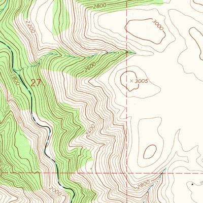 United States Geological Survey Orofino West, ID (1967, 24000-Scale) digital map