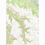 United States Geological Survey Orofino West, ID (1984, 24000-Scale) digital map