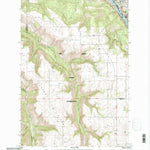 United States Geological Survey Orofino West, ID (1994, 24000-Scale) digital map