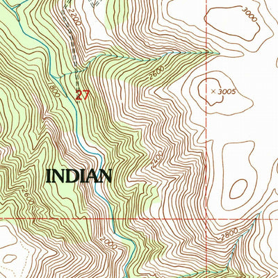 United States Geological Survey Orofino West, ID (1994, 24000-Scale) digital map