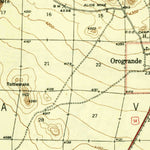 United States Geological Survey Orogrande, NM (1943, 62500-Scale) digital map