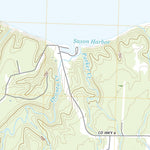 United States Geological Survey Oronto Bay, WI (2022, 24000-Scale) digital map