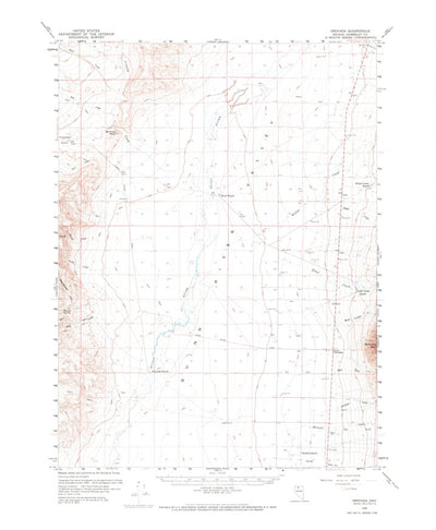 United States Geological Survey Orovada, NV (1959, 62500-Scale) digital map