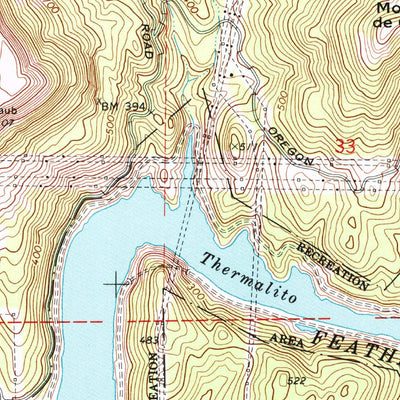 United States Geological Survey Oroville, CA (1970, 24000-Scale) digital map