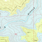 United States Geological Survey Oroville Dam, CA (1970, 24000-Scale) digital map