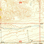 United States Geological Survey Orpha, WY (1950, 24000-Scale) digital map