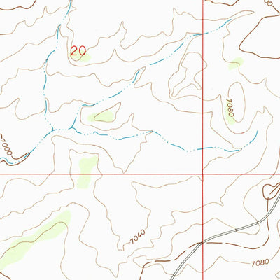 United States Geological Survey Orphan Annie Rock, NM (1963, 24000-Scale) digital map