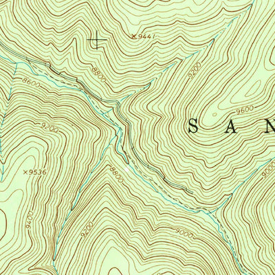 United States Geological Survey Orphan Butte, CO (1963, 24000-Scale) digital map