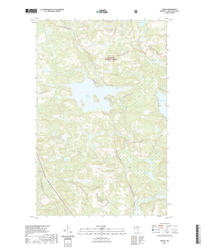United States Geological Survey Orr NE, MN (2022, 24000-Scale) digital map