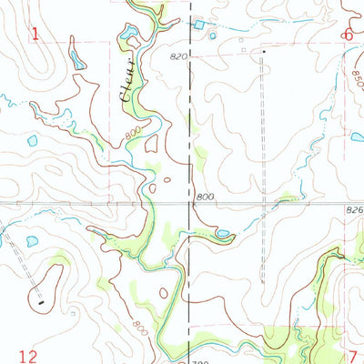 United States Geological Survey Orr, OK (1974, 24000-Scale) digital map