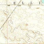 United States Geological Survey Orrin, ND (1958, 24000-Scale) digital map
