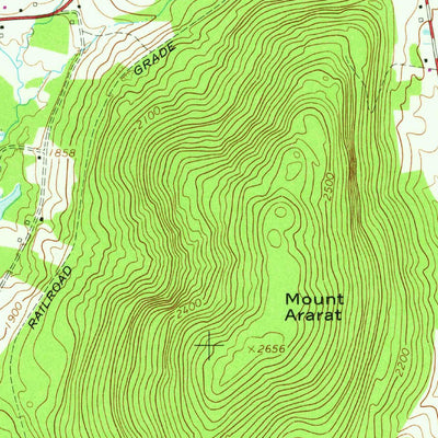 United States Geological Survey Orson, PA (1968, 24000-Scale) digital map
