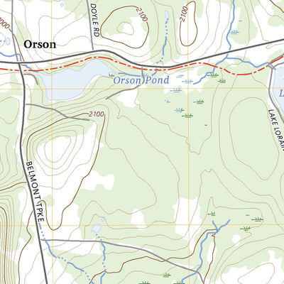 United States Geological Survey Orson, PA (2023, 24000-Scale) digital map