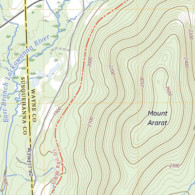 United States Geological Survey Orson, PA (2023, 24000-Scale) digital map