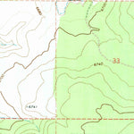 United States Geological Survey Ortega Mountain, AZ (1971, 24000-Scale) digital map