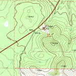 United States Geological Survey Ortega Mountain, AZ (1971, 24000-Scale) digital map