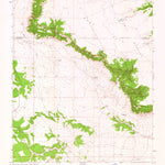 United States Geological Survey Ortega Tank, NM (1964, 24000-Scale) digital map