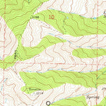 United States Geological Survey Ortigalita Peak, CA (1969, 24000-Scale) digital map