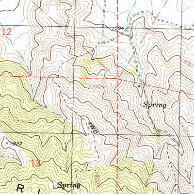 United States Geological Survey Ortigalita Peak, CA (2000, 24000-Scale) digital map