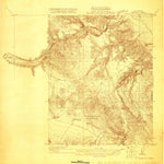United States Geological Survey Ortigalita Peak NW, CA (1920, 31680-Scale) digital map