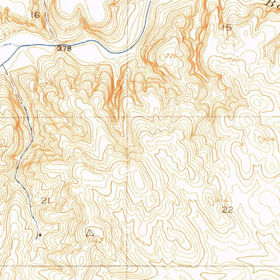 United States Geological Survey Ortigalita Peak NW, CA (1922, 31680-Scale) digital map