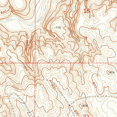United States Geological Survey Ortigalita Peak NW, CA (1956, 24000-Scale) digital map