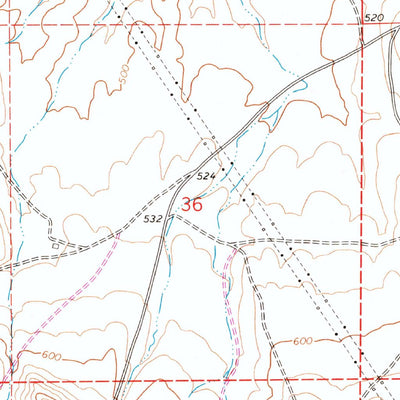 United States Geological Survey Ortigalita Peak NW, CA (1969, 24000-Scale) digital map
