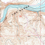 United States Geological Survey Ortigalita Peak NW, CA (1969, 24000-Scale) digital map