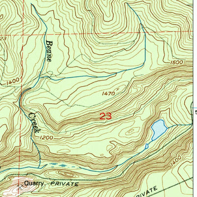 United States Geological Survey Orting, WA (1956, 24000-Scale) digital map