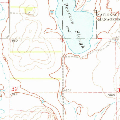 United States Geological Survey Ortley, SD (1970, 24000-Scale) digital map