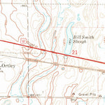 United States Geological Survey Ortley, SD (1970, 24000-Scale) digital map